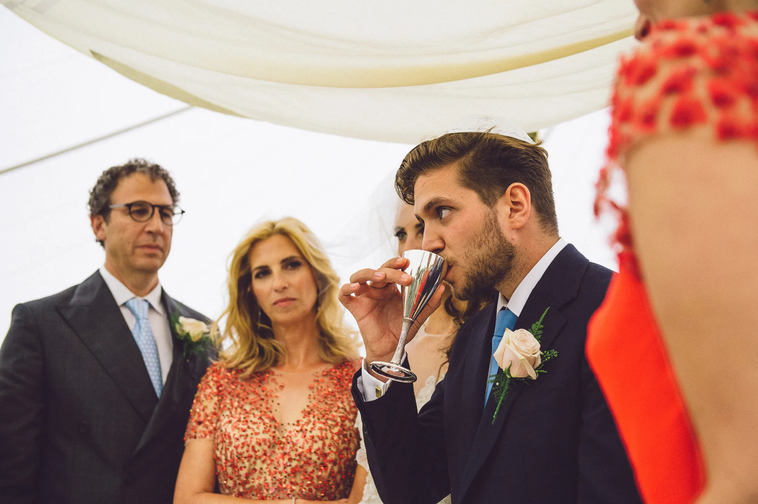 Rebecca and Jack’s Jewish wedding in Hampshire, photograph 62 by Janis Ratnieks