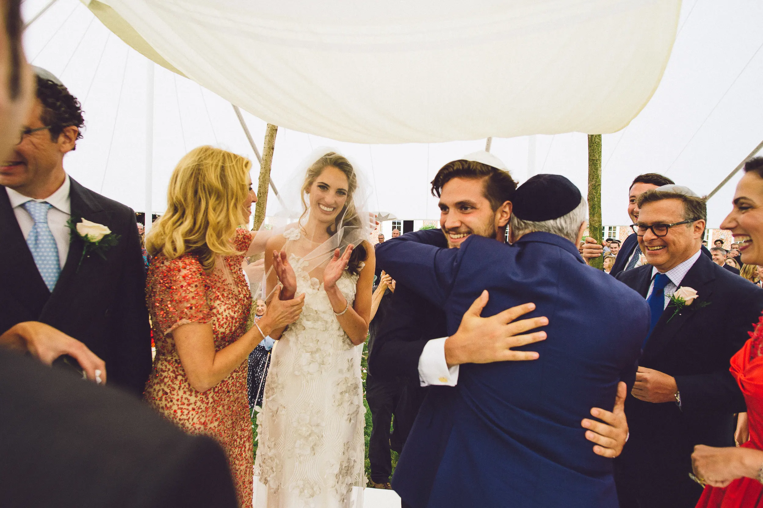 Rebecca and Jack’s Jewish wedding in Hampshire, photograph 65 by Janis Ratnieks