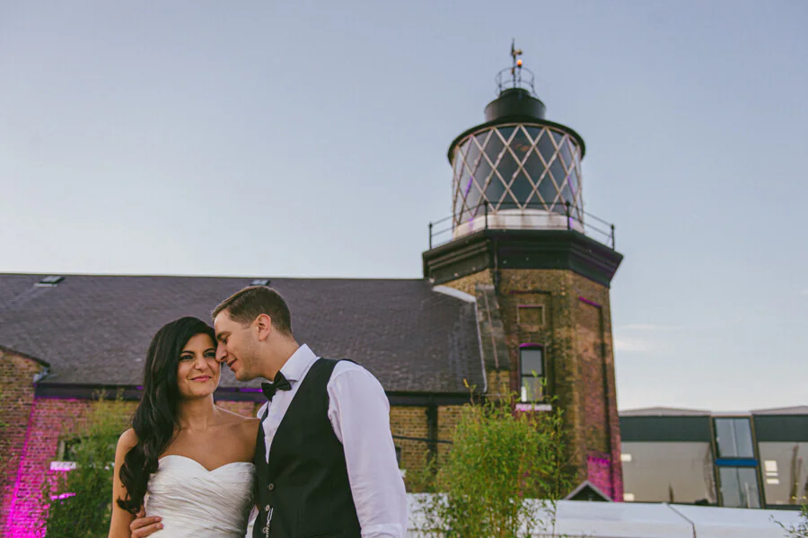 Trinity Buoy Wharf wedding photography in East London, photograph 59 by Janis Ratnieks