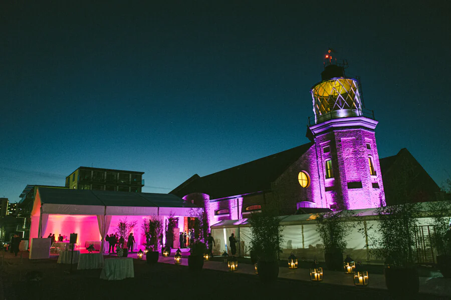 Trinity Buoy Wharf wedding photography in East London, photograph 61 by Janis Ratnieks
