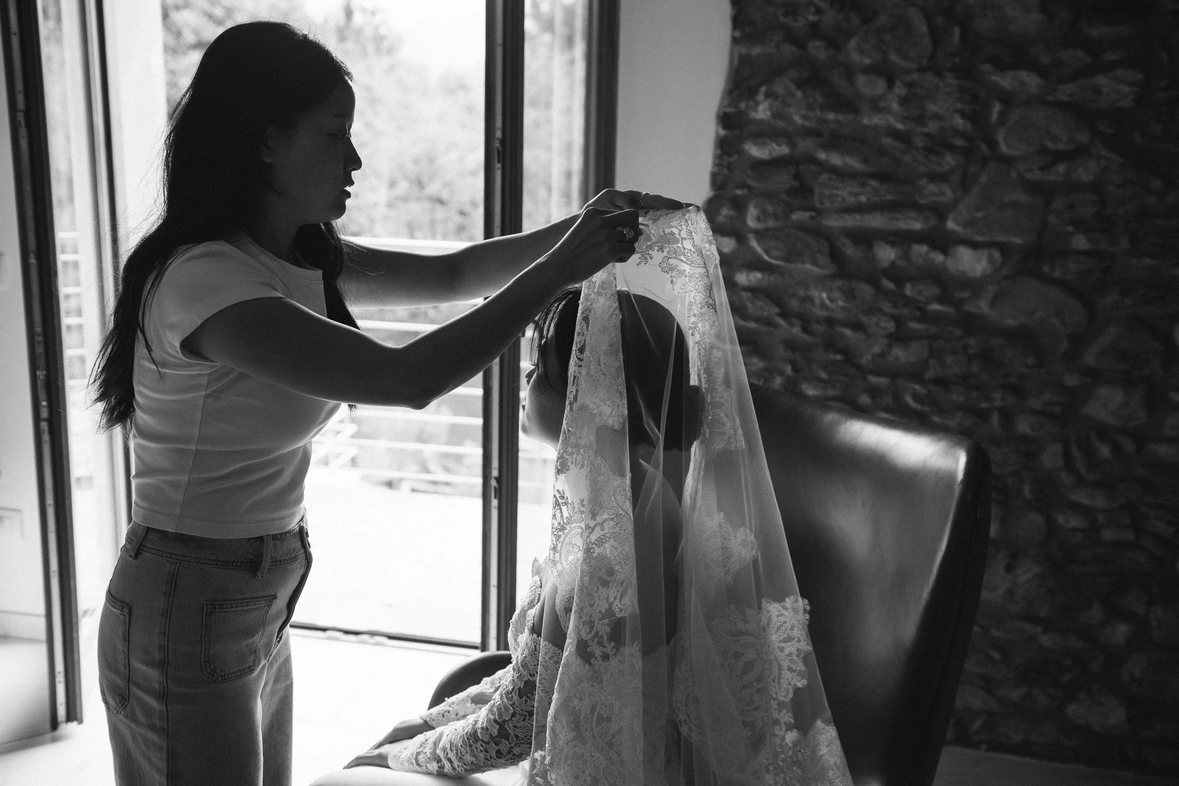 Jane and Lucas at their private Lake Como villa elopement, photograph 15