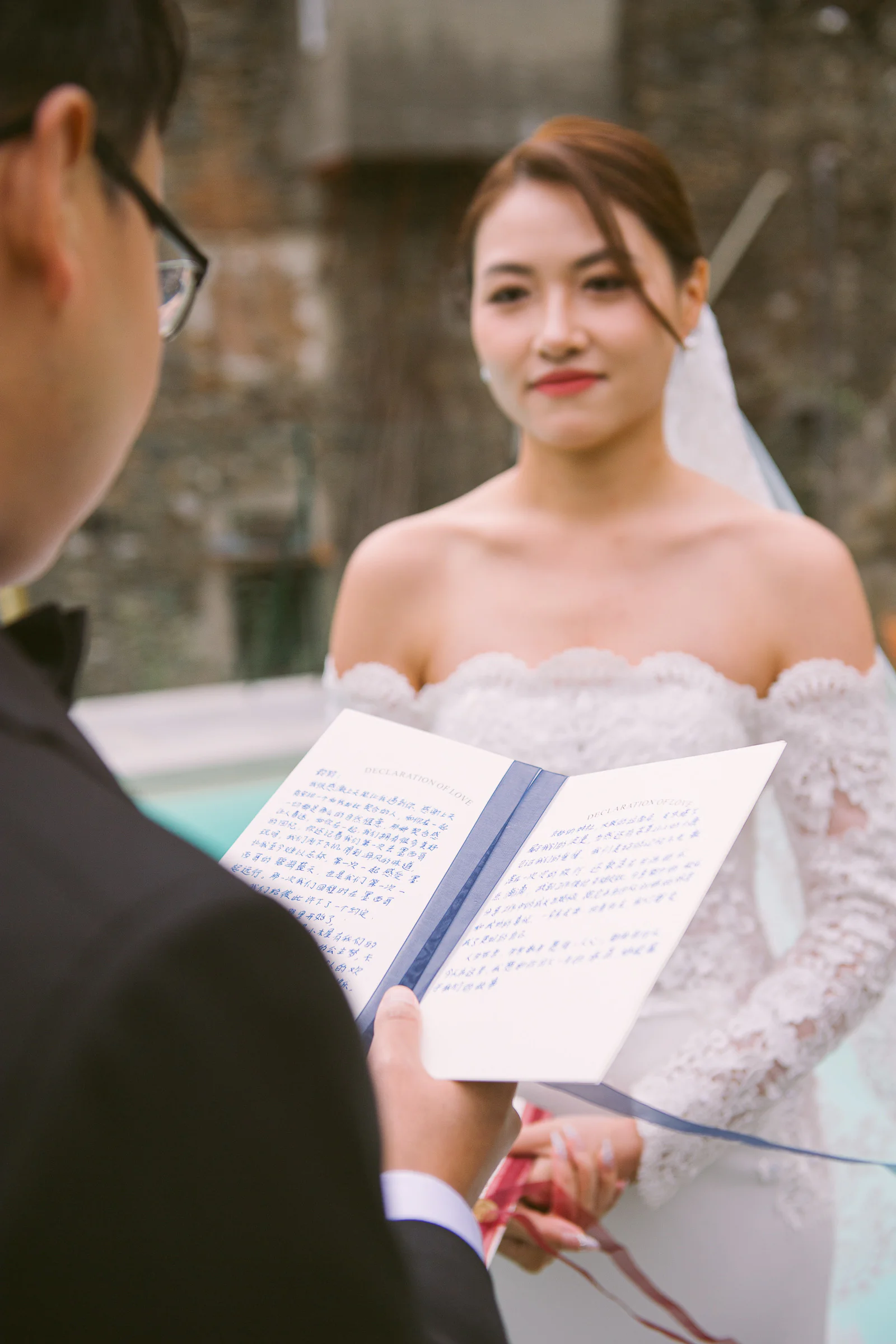 Jane and Lucas at their private Lake Como villa elopement, photograph 19