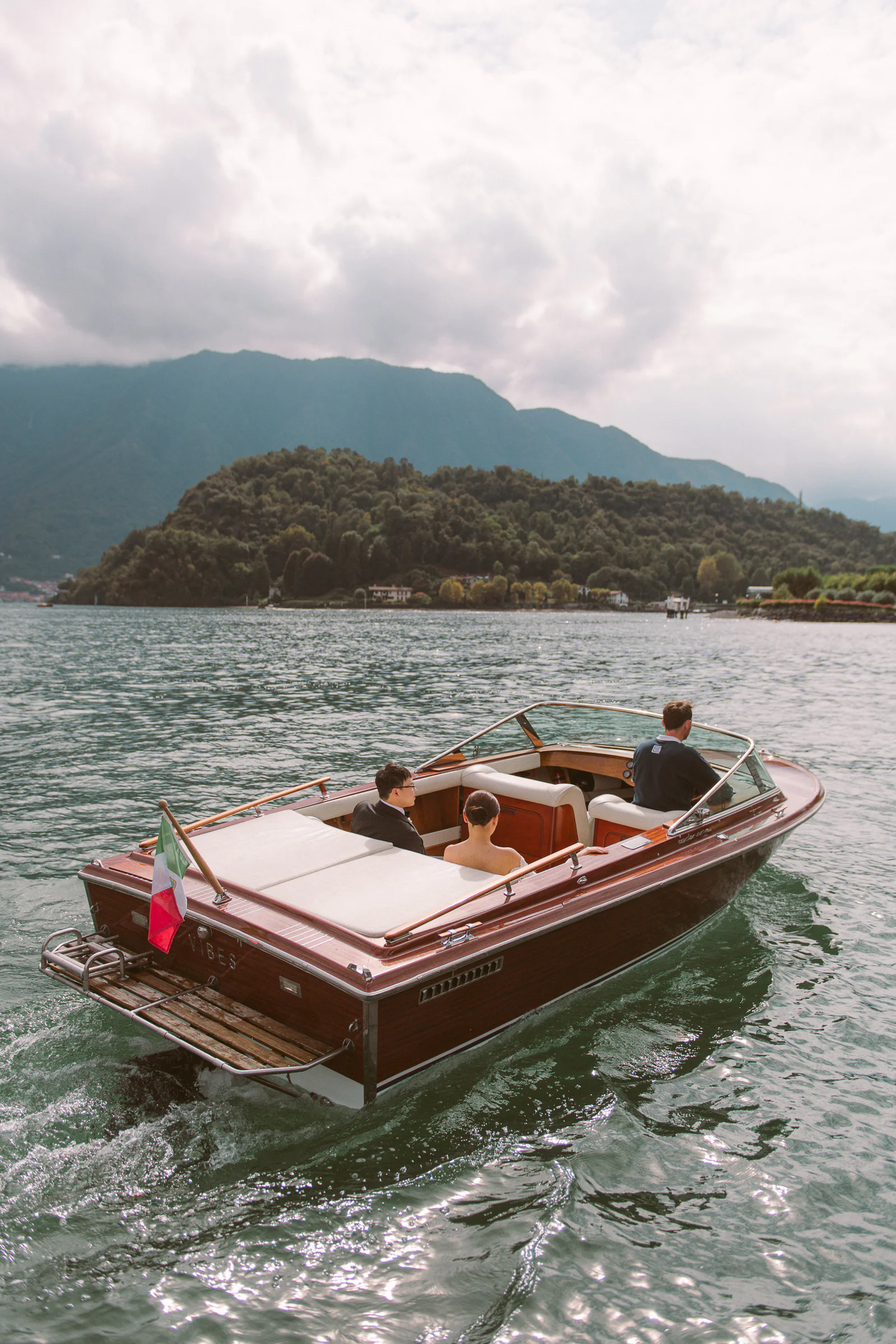 Jane and Lucas at their private Lake Como villa elopement, photograph 22
