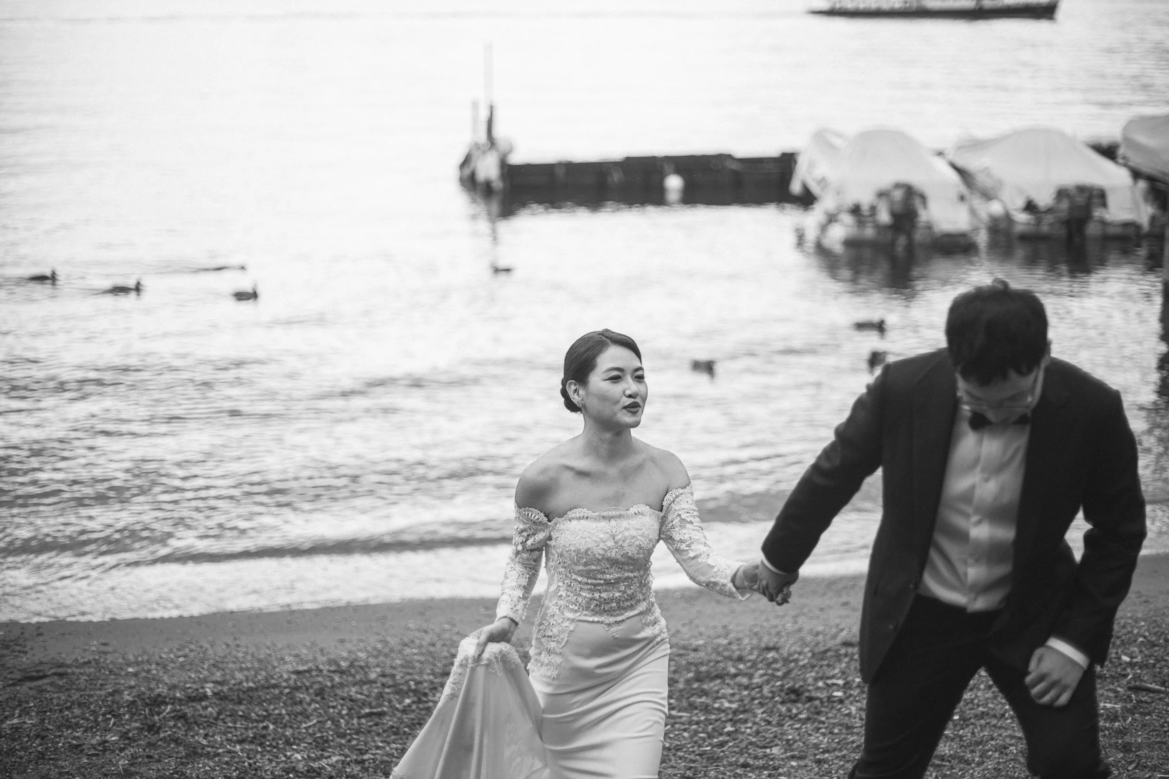 Jane and Lucas during their Lake Como elopement and Menaggio portraits, photograph 48