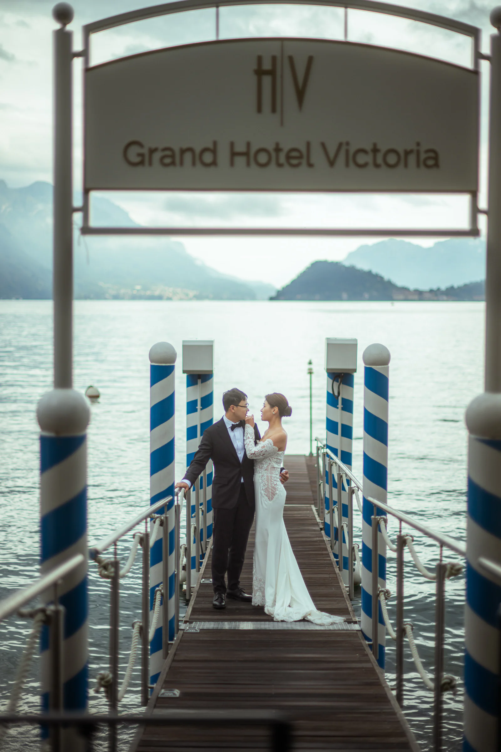 Jane and Lucas during their Lake Como elopement and Menaggio portraits, photograph 52
