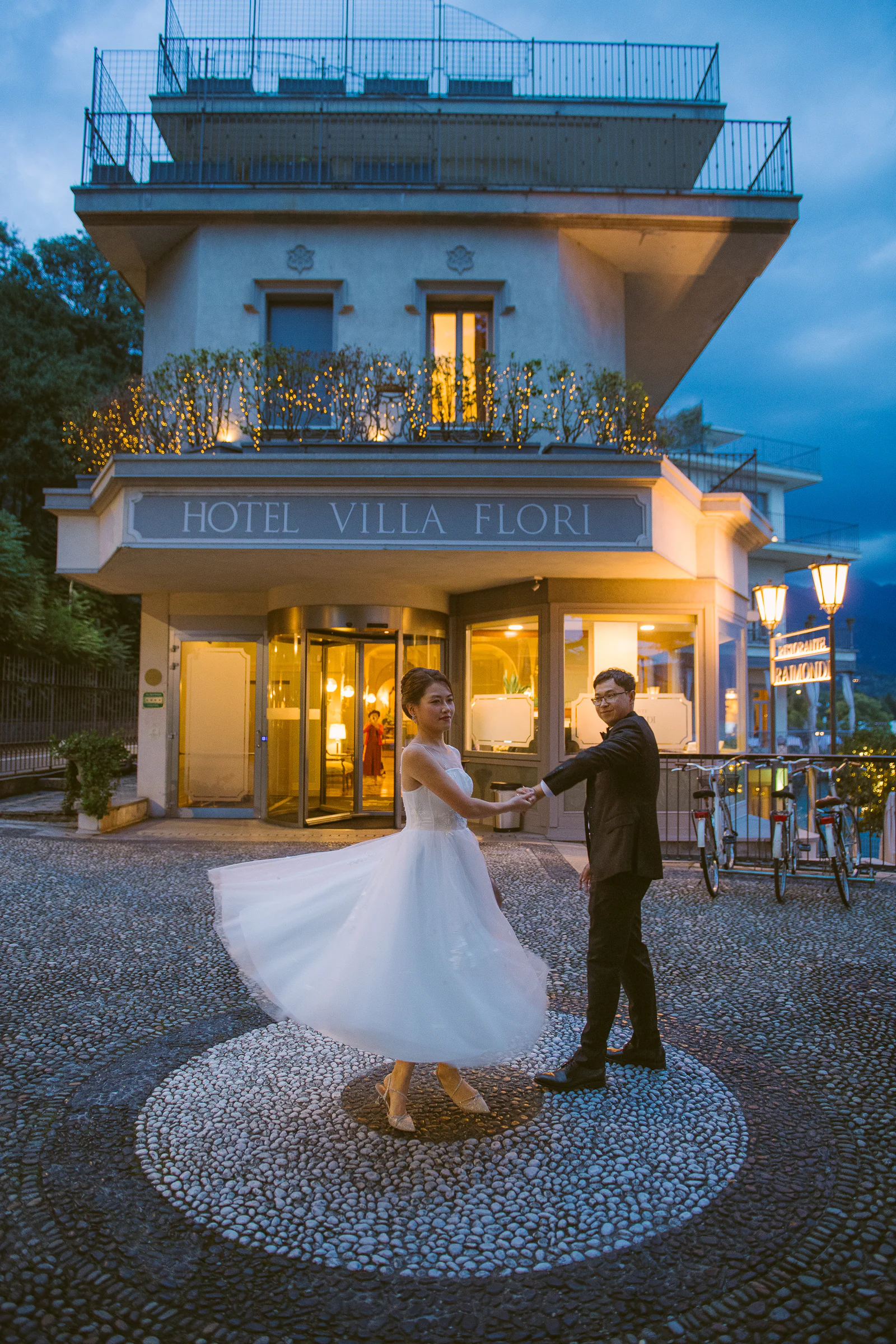Jane and Lucas during their Lake Como elopement and Menaggio portraits, photograph 63
