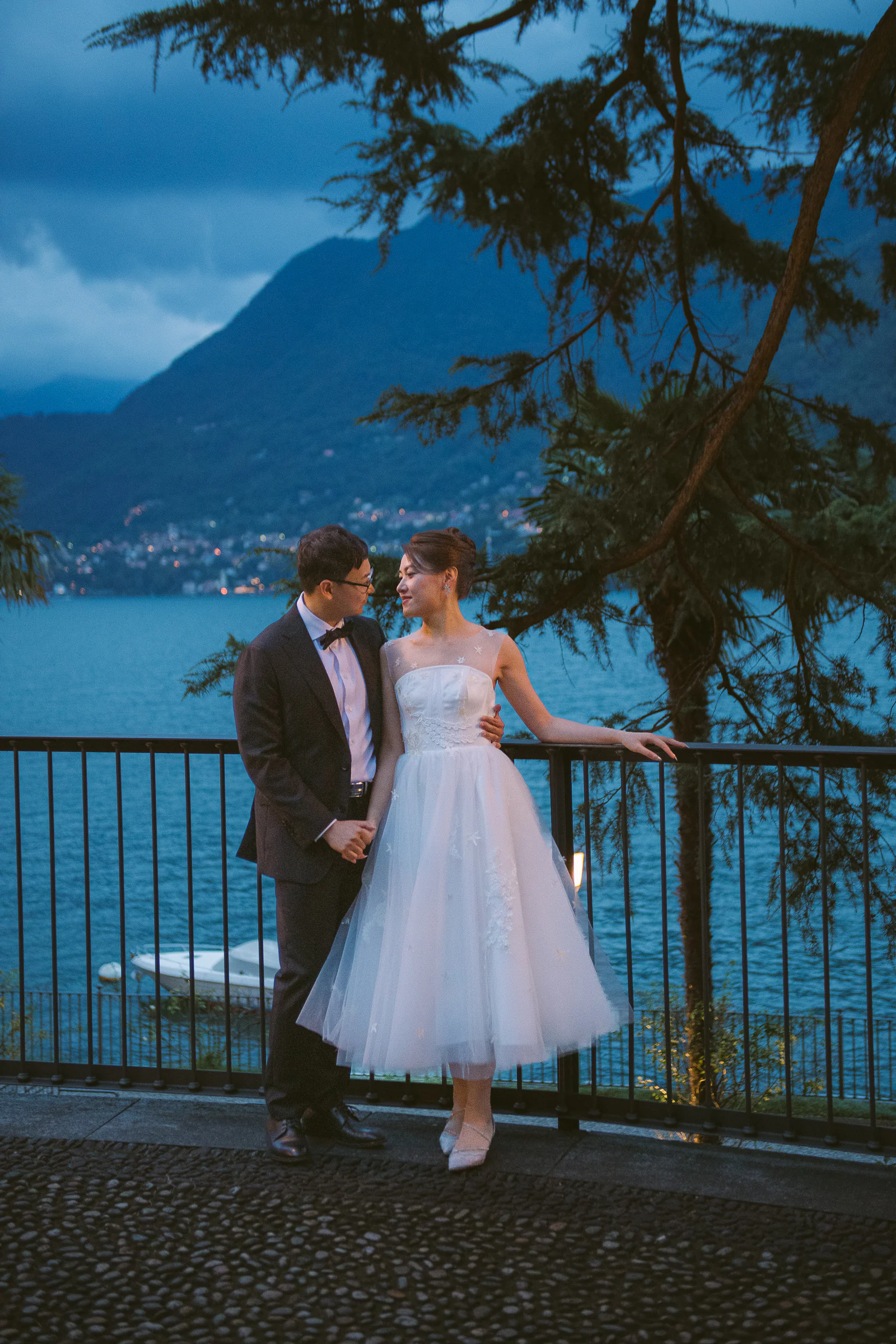 Jane and Lucas during their Lake Como elopement and Menaggio portraits, photograph 64