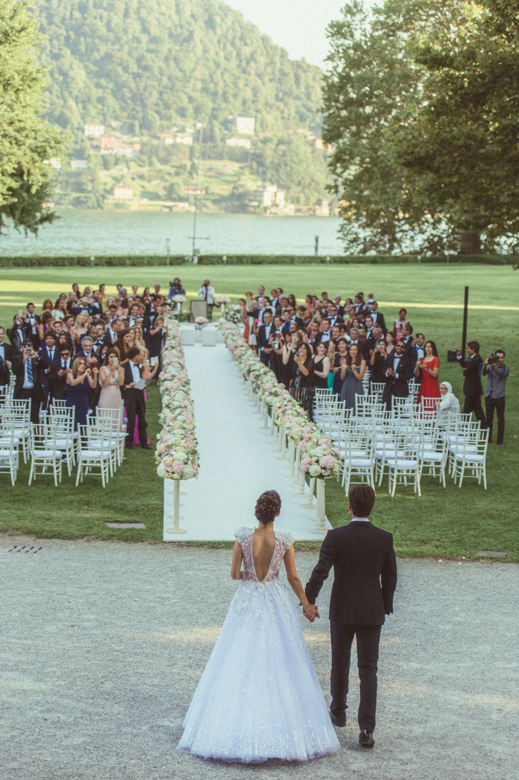 Lake Como wedding at Villa Erba by the lake