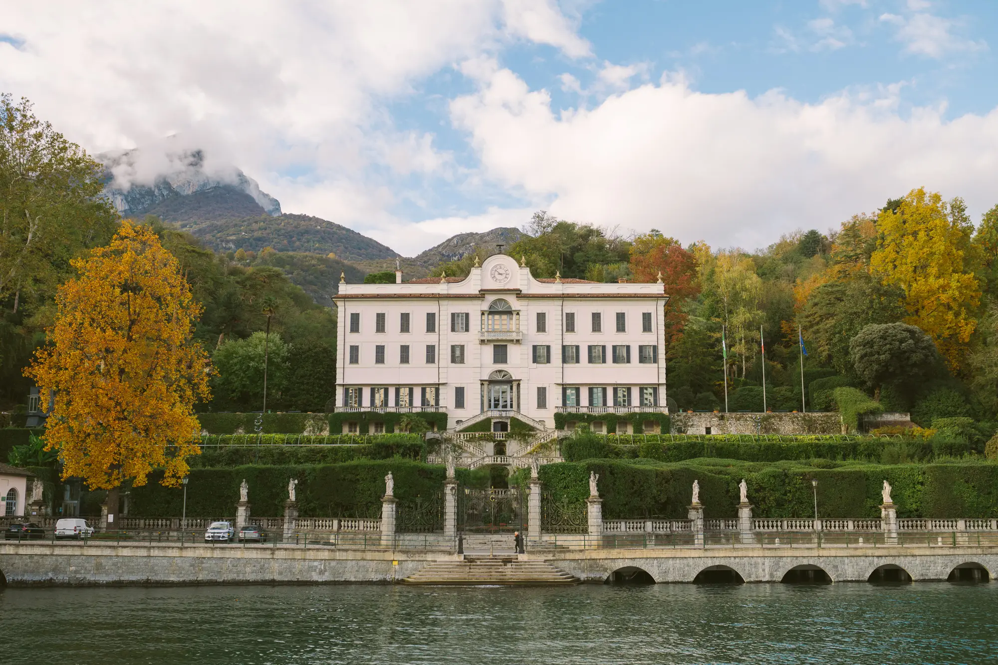Villa Carlotta gardens in Tremezzo on Lake Como for weddings