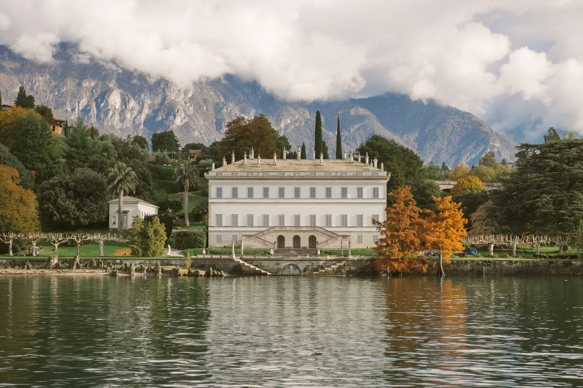 Villa Melzi d’Eril gardens in Bellagio on Lake Como