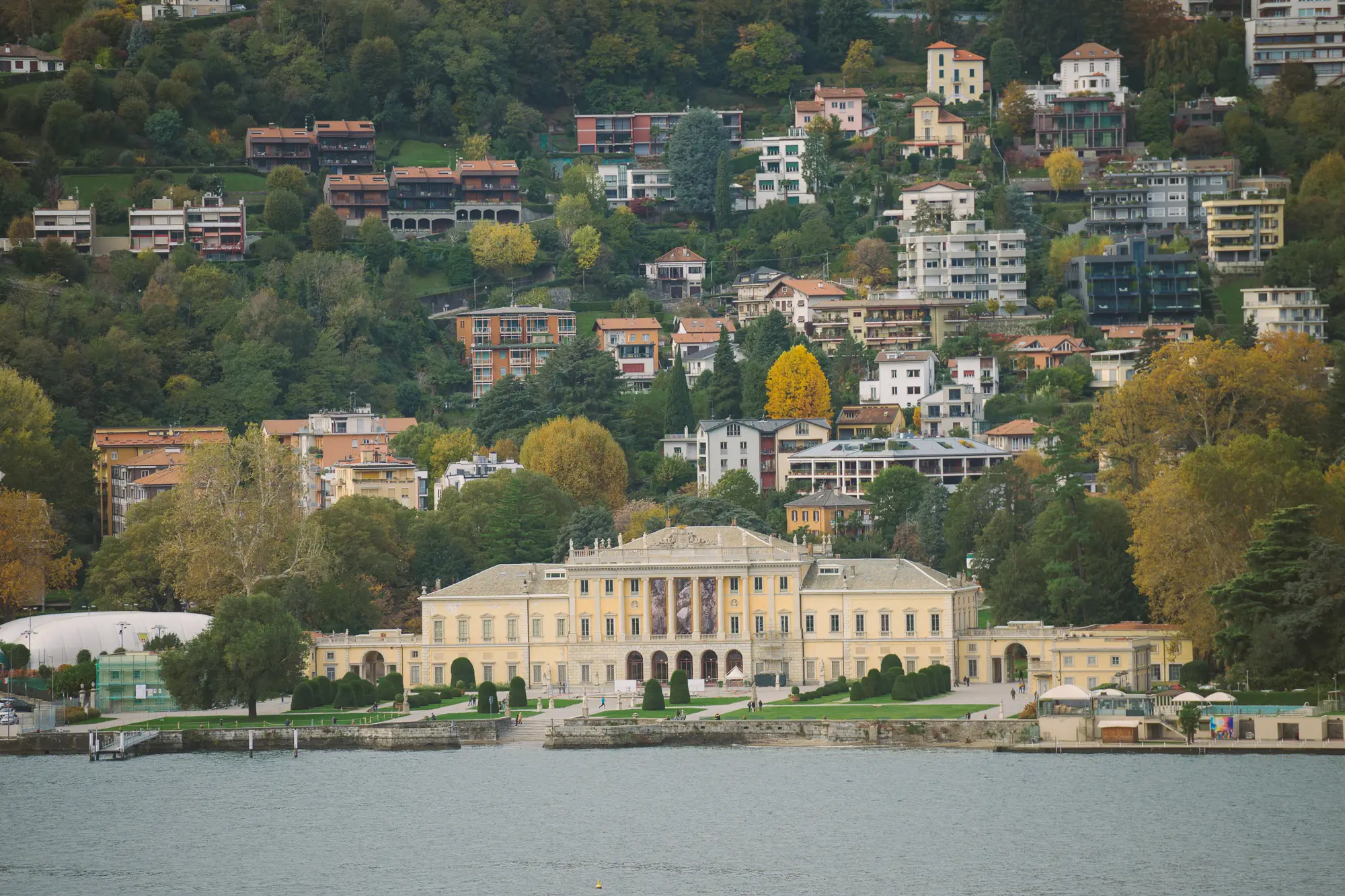 Villa Olmo in Como, neoclassical lakefront villa wedding venue