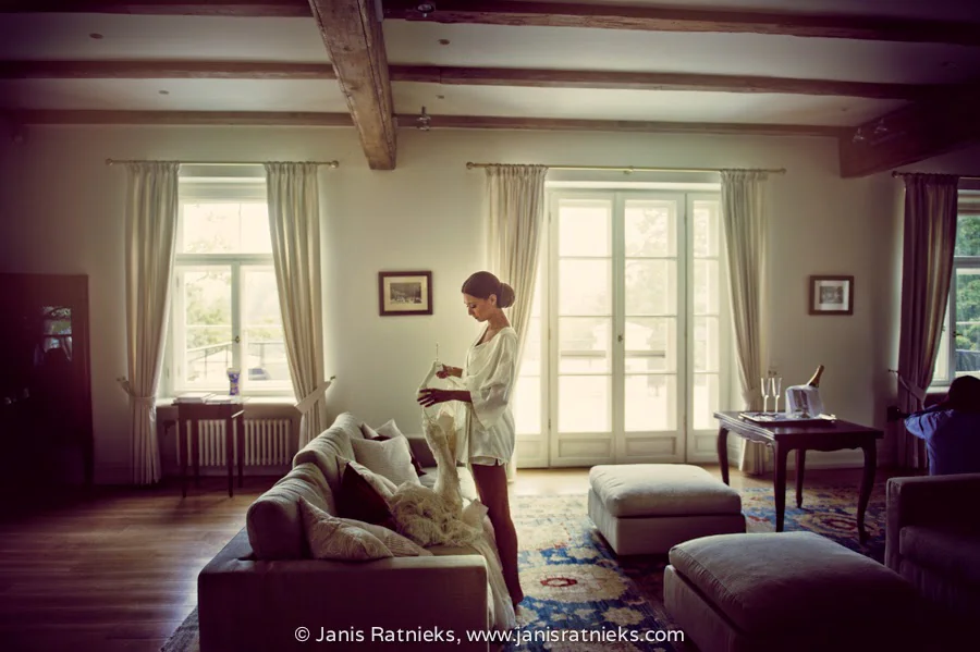 Eleonore and Victor wedding at Rumene Manor in Latvia