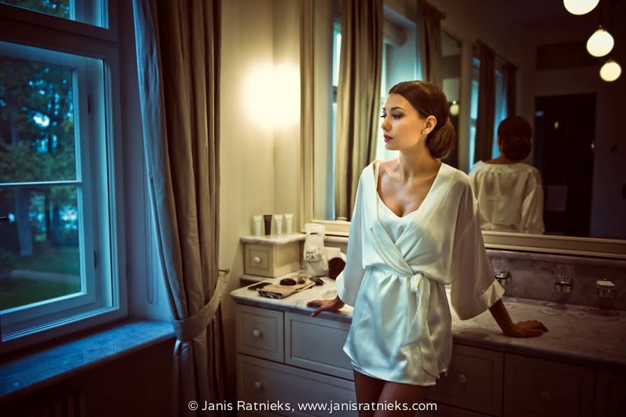 Eleonore and Victor wedding at Rumene Manor in Latvia, photograph 11