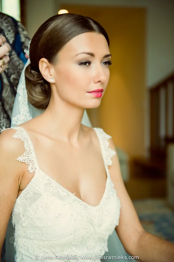 Eleonore and Victor wedding at Rumene Manor in Latvia, photograph 17