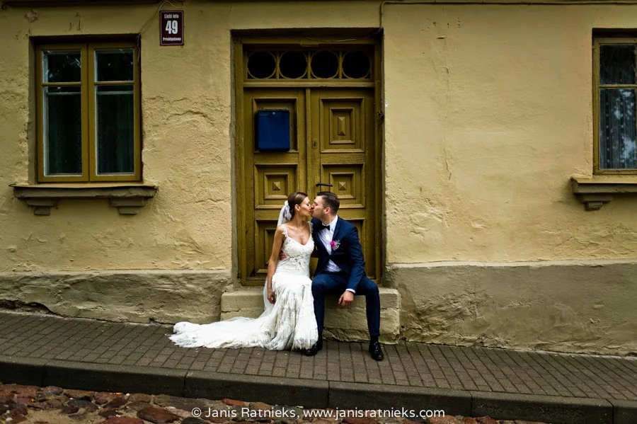 Eleonore and Victor wedding at Rumene Manor in Latvia, photograph 27
