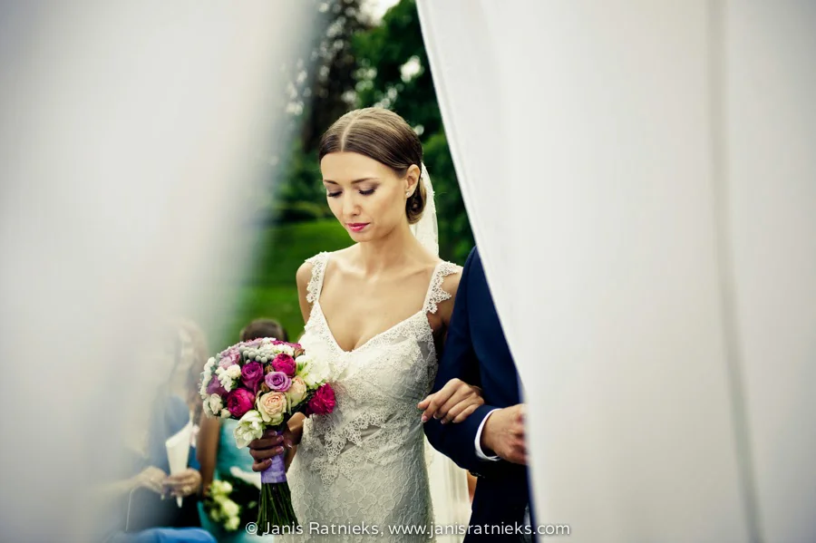 Eleonore and Victor wedding at Rumene Manor in Latvia, photograph 31