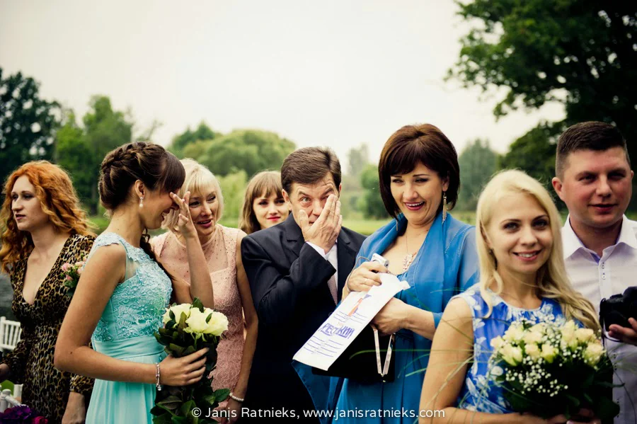 Eleonore and Victor wedding at Rumene Manor in Latvia, photograph 34