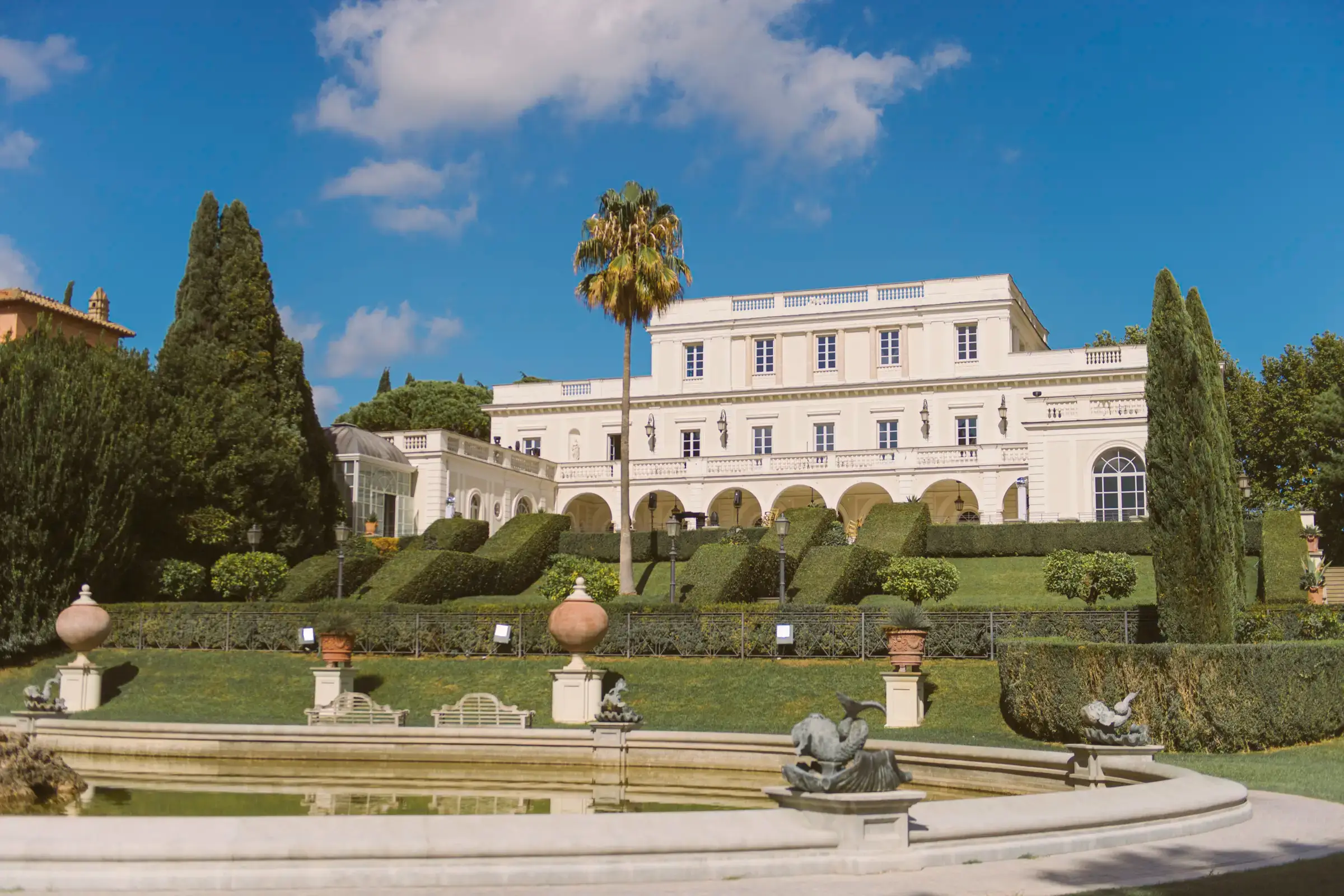 A real Villa Miani wedding above Rome
