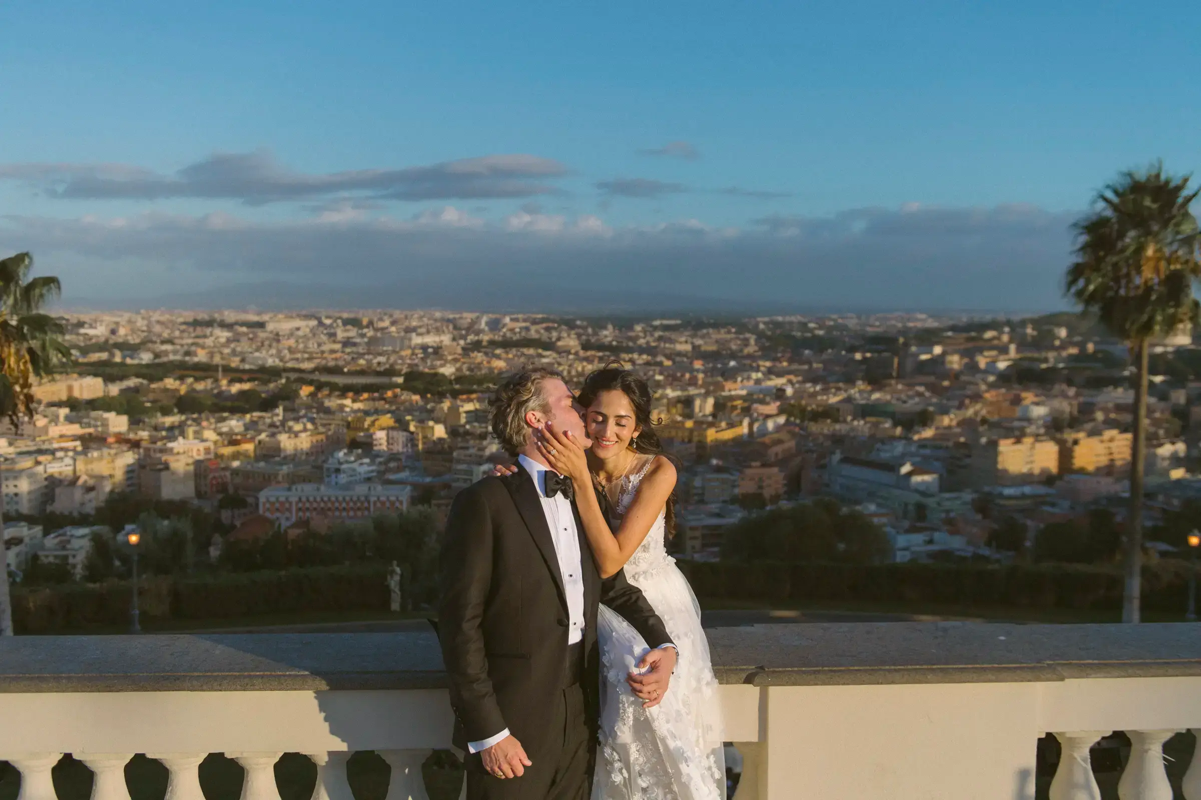Photographing the same family again in Italy