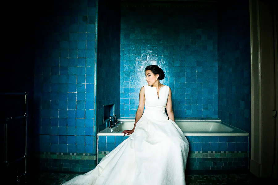 Jasmin and Tom at their Eltham Palace wedding in London