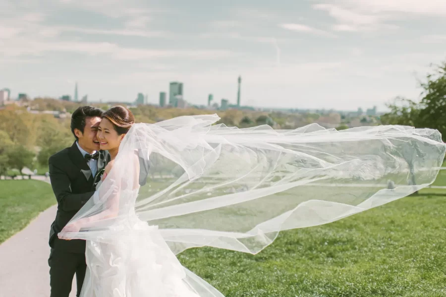 Spring pre-wedding photography at Regent’s Park and Primrose Hill