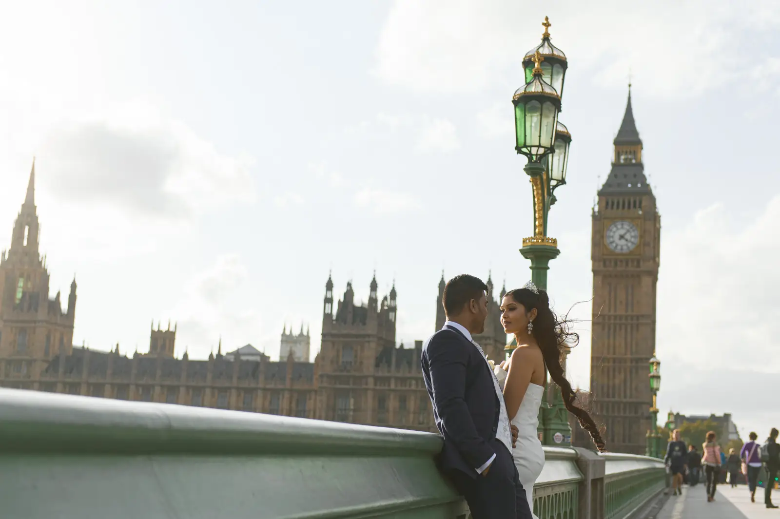 Shree and John’s autumn pre-wedding in London