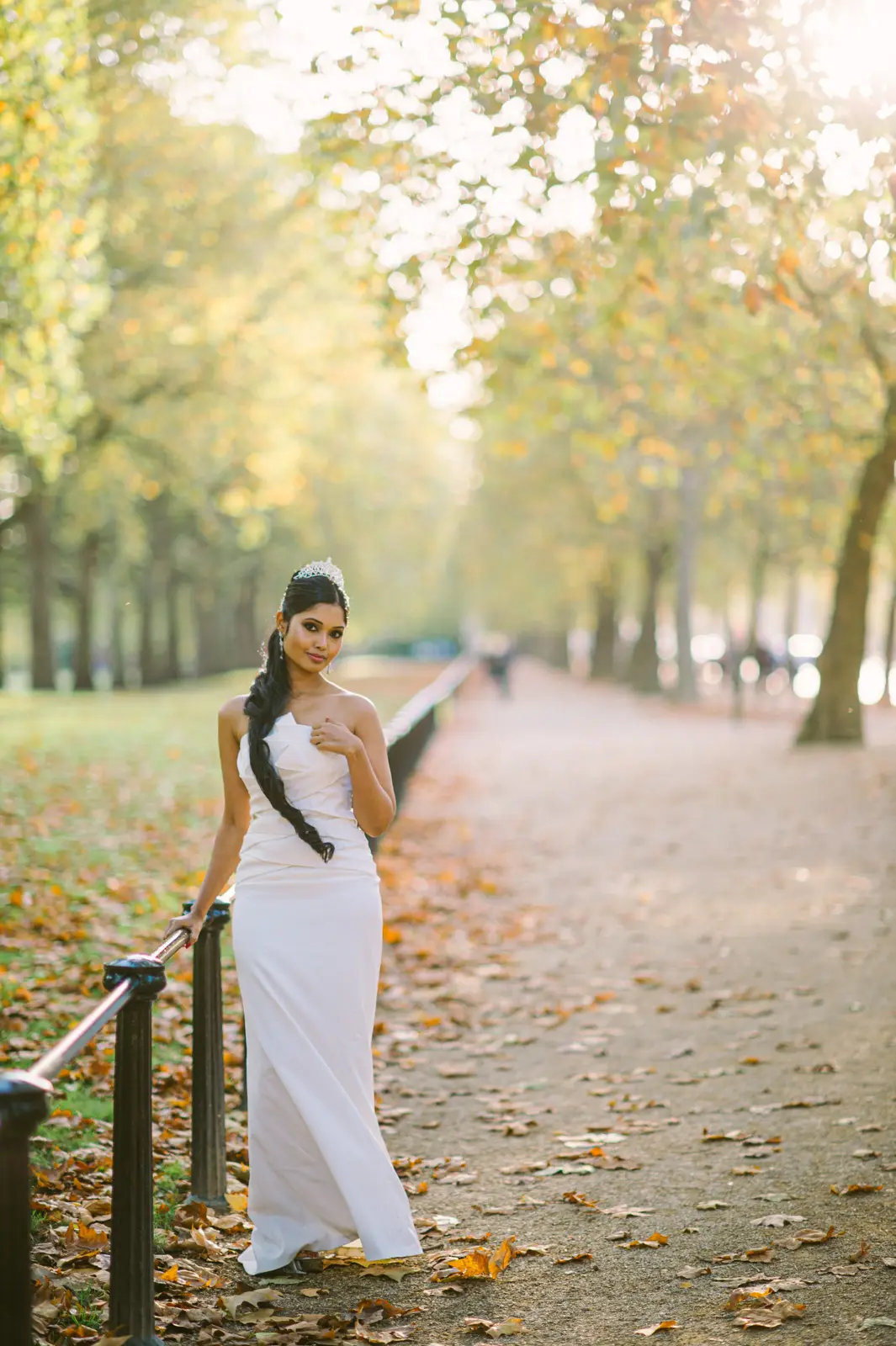 Shree and John’s autumn pre-wedding in London