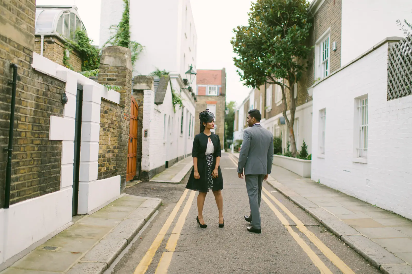 Shree and John’s autumn pre-wedding in London