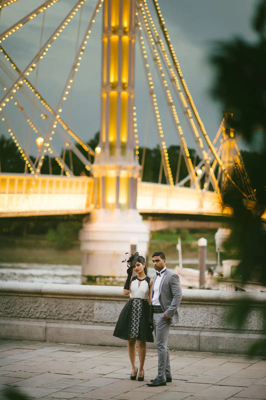 Shree and John’s autumn pre-wedding in London