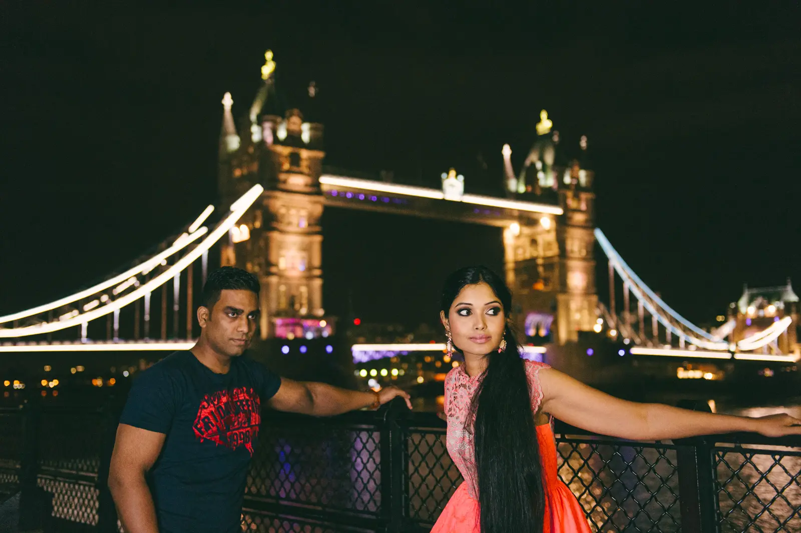 Shree and John’s autumn pre-wedding in London