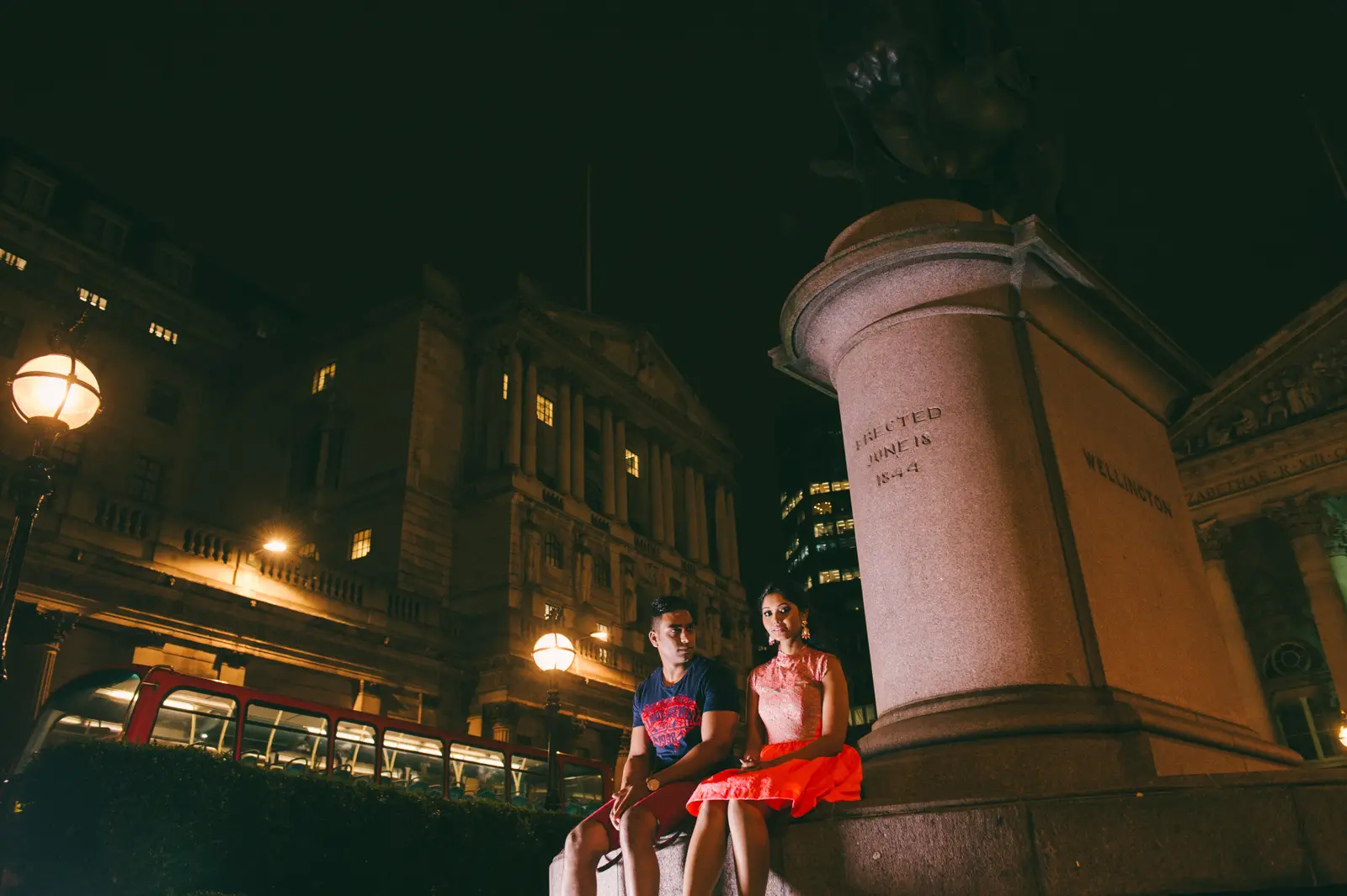 Shree and John’s autumn pre-wedding in London