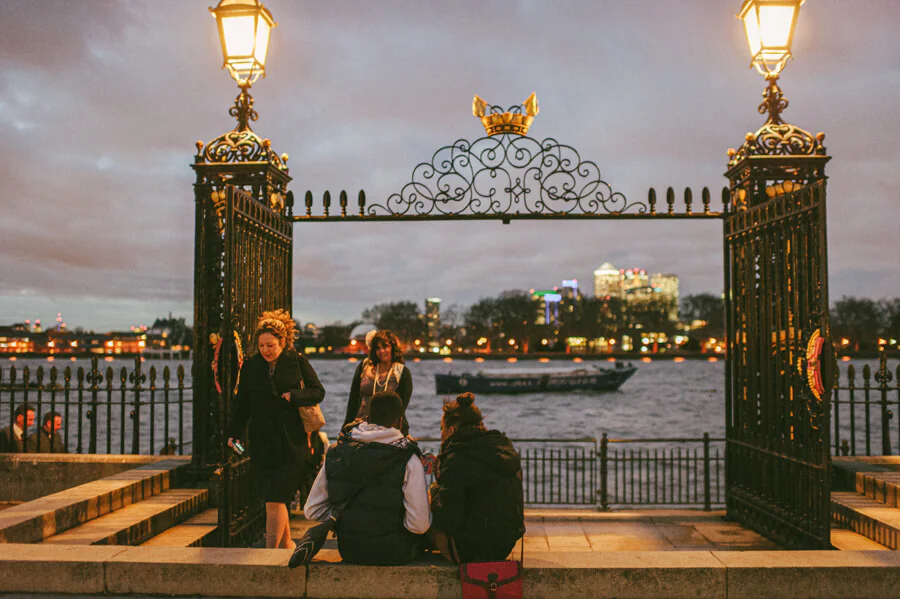 A Christmas wedding at Old Royal Naval College