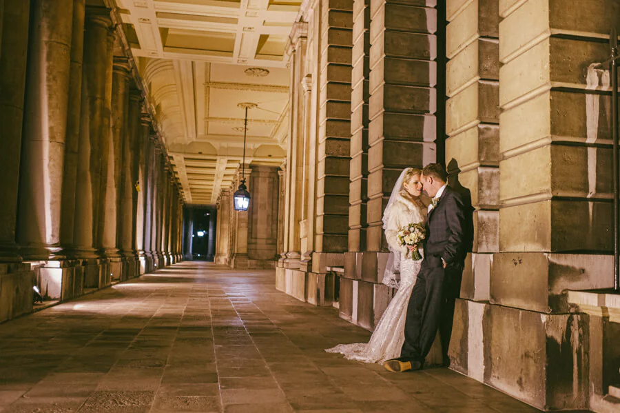 A Christmas wedding at Old Royal Naval College