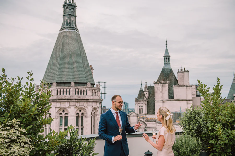 Colleen and Jonathan’s Corinthia Hotel London wedding