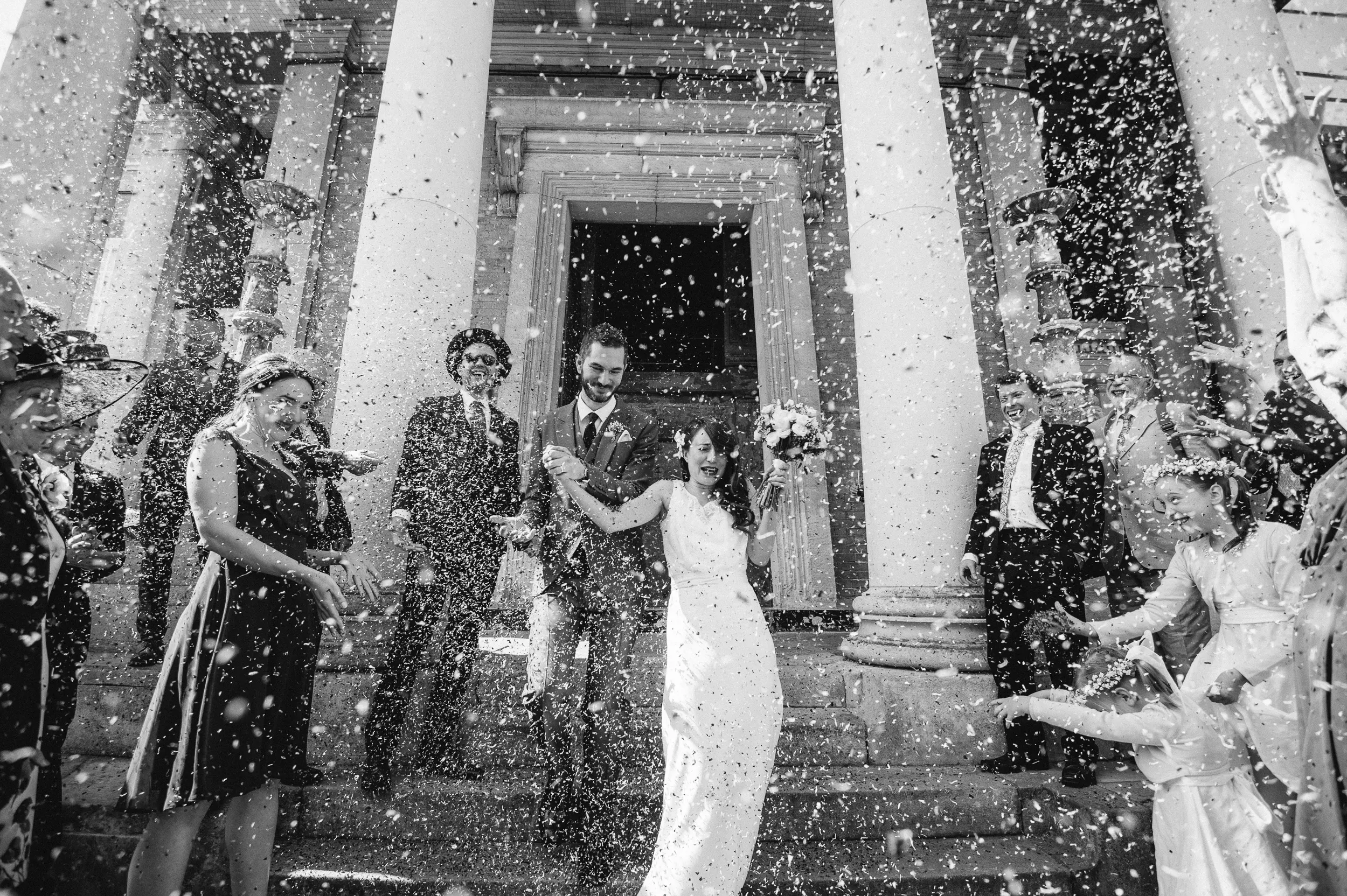 Helen and Arion’s Asylum Chapel and MC Motors wedding