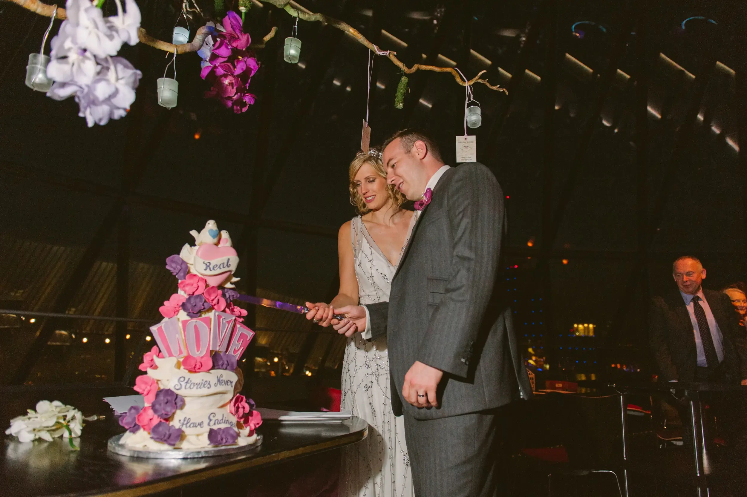 Stephanie and Greg’s wedding at The Gherkin