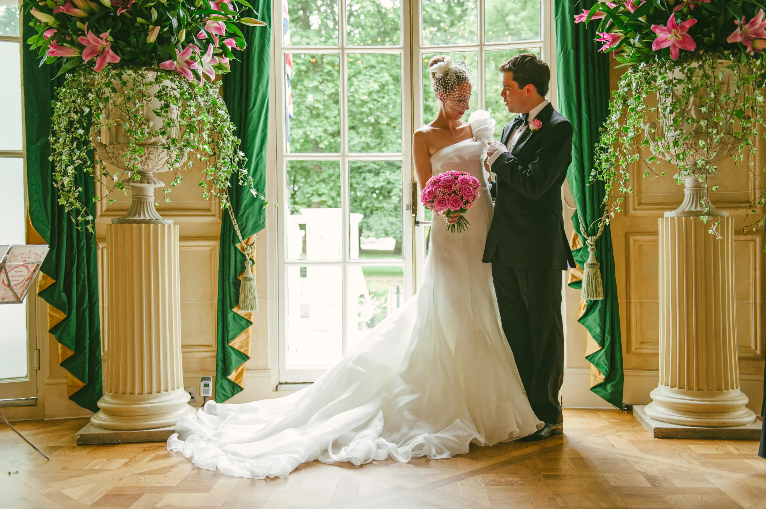 Fiona and Ben’s Mandarin Oriental London wedding