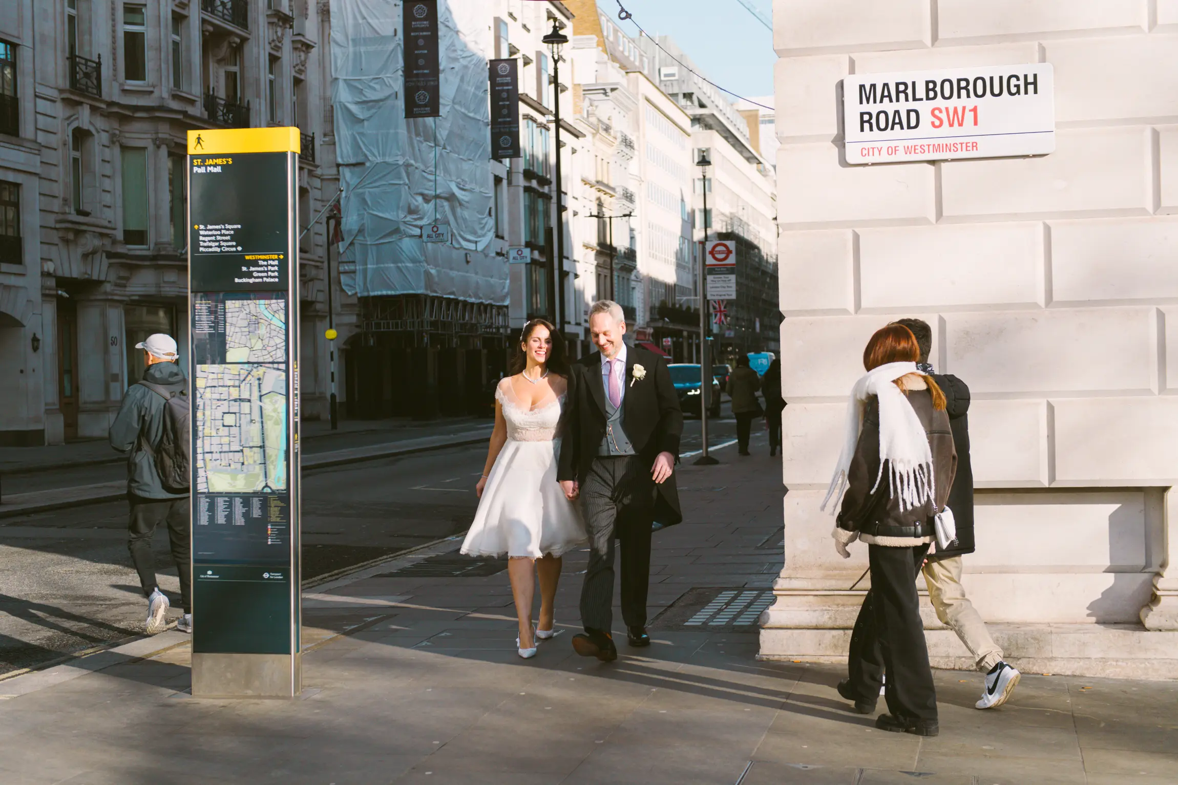 the Royal Automobile Club wedding on Pall Mall