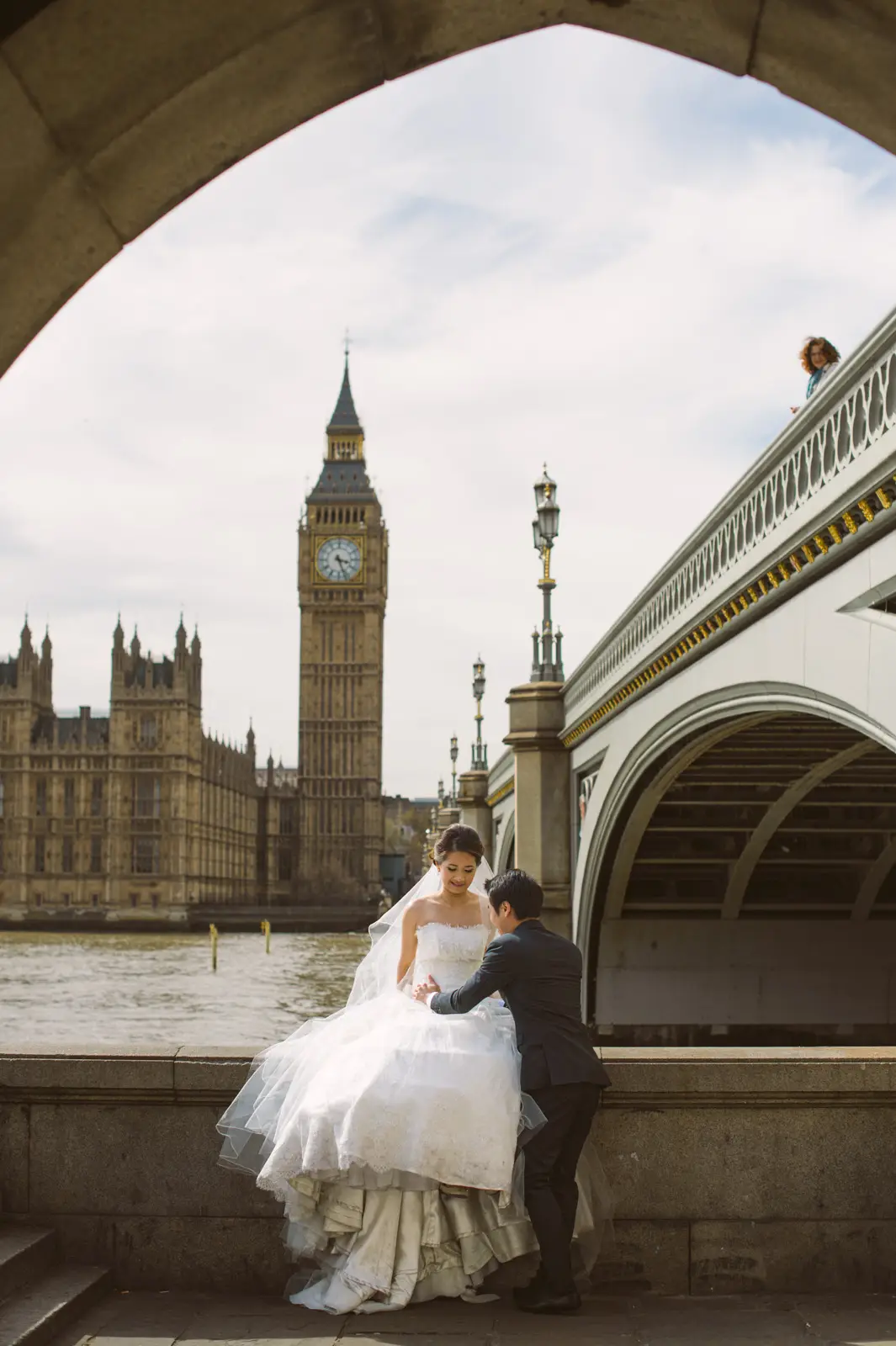 Oey and Day’s spring pre-wedding in London