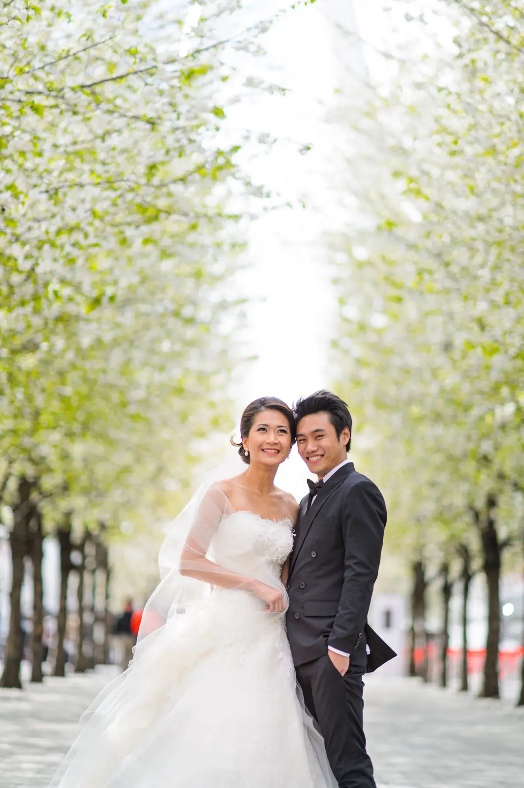 Oey and Day’s spring pre-wedding in London
