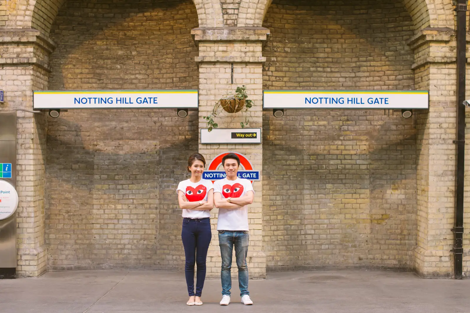 Oey and Day’s spring pre-wedding in London