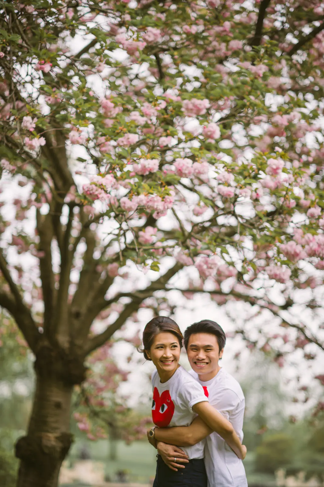 Oey and Day’s spring pre-wedding in London