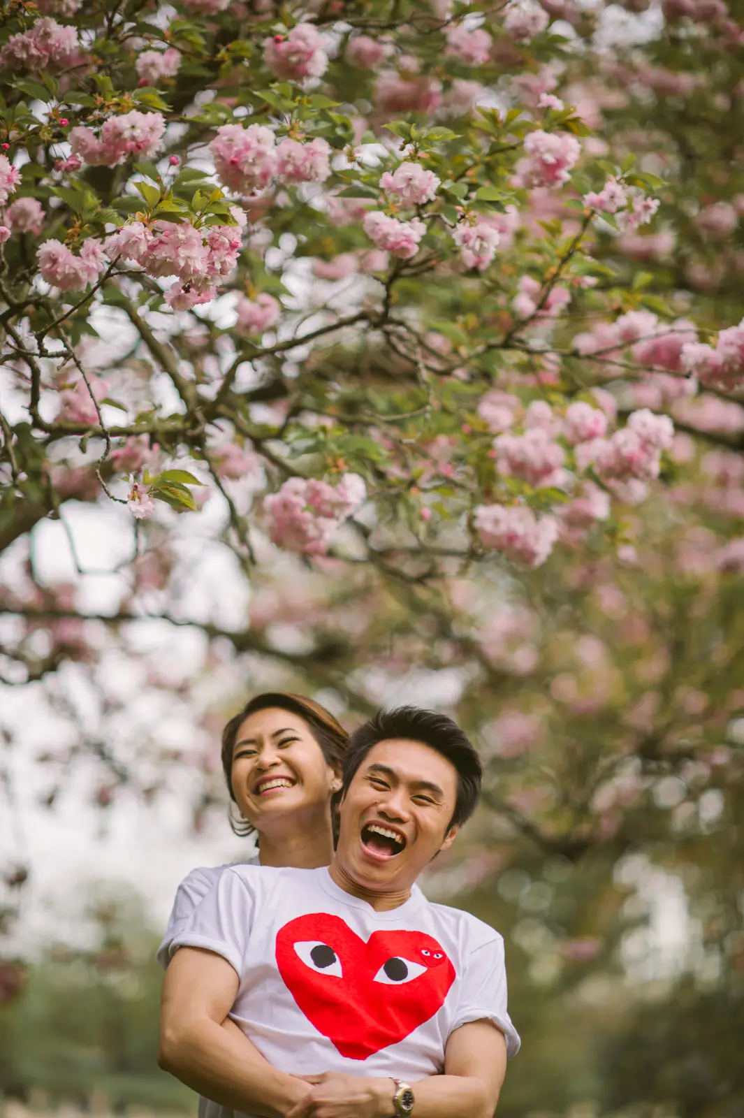 Oey and Day’s spring pre-wedding in London