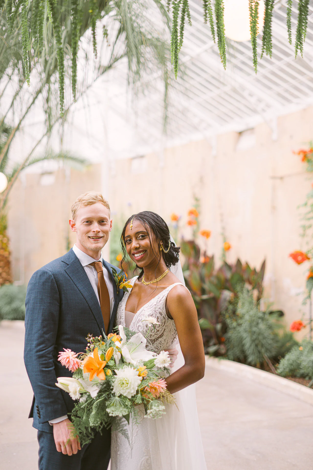 London portrait from Asha and Peter’s Syon Park wedding
