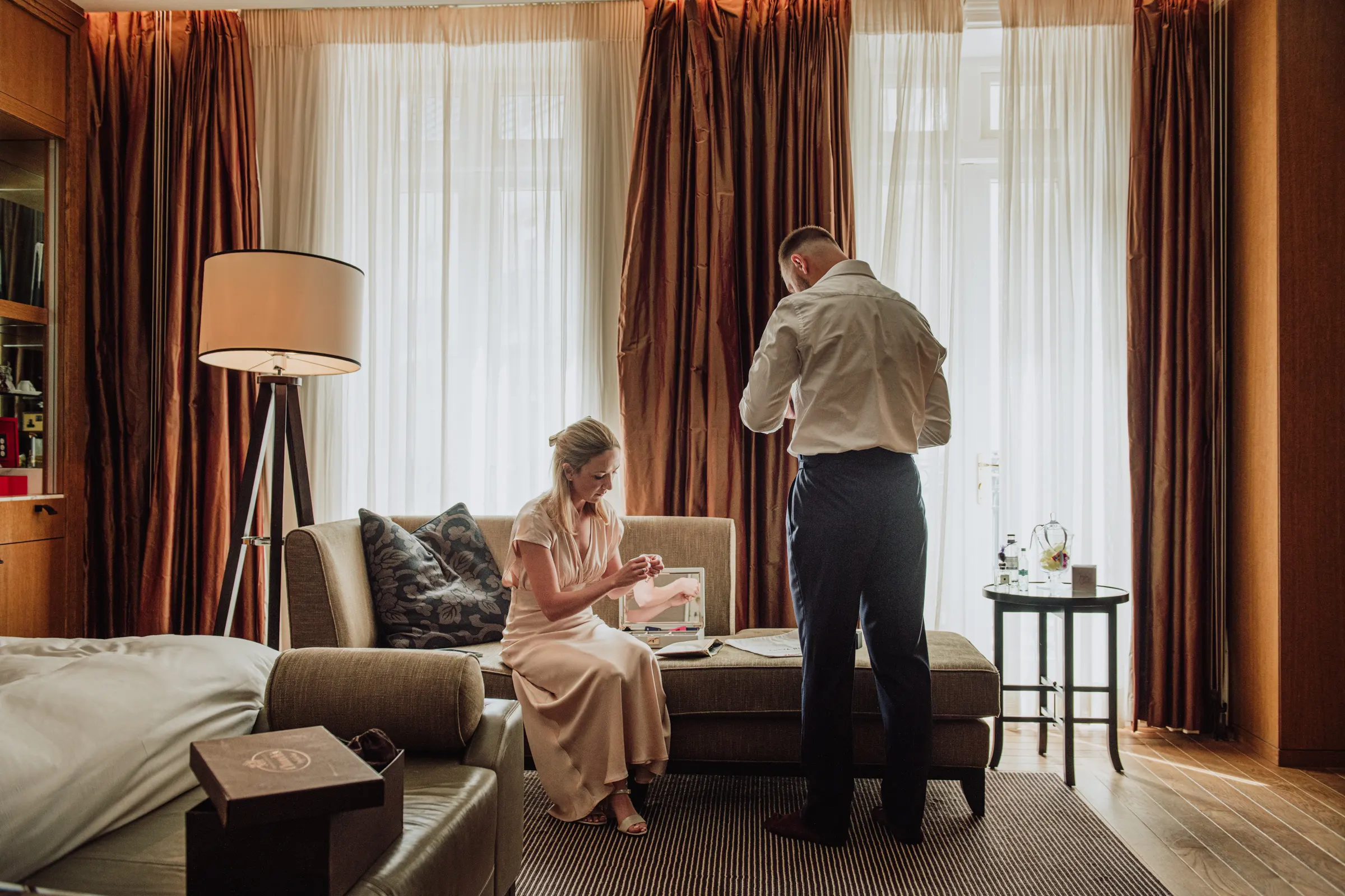 A Westminster elopement at Corinthia Hotel and the London Eye