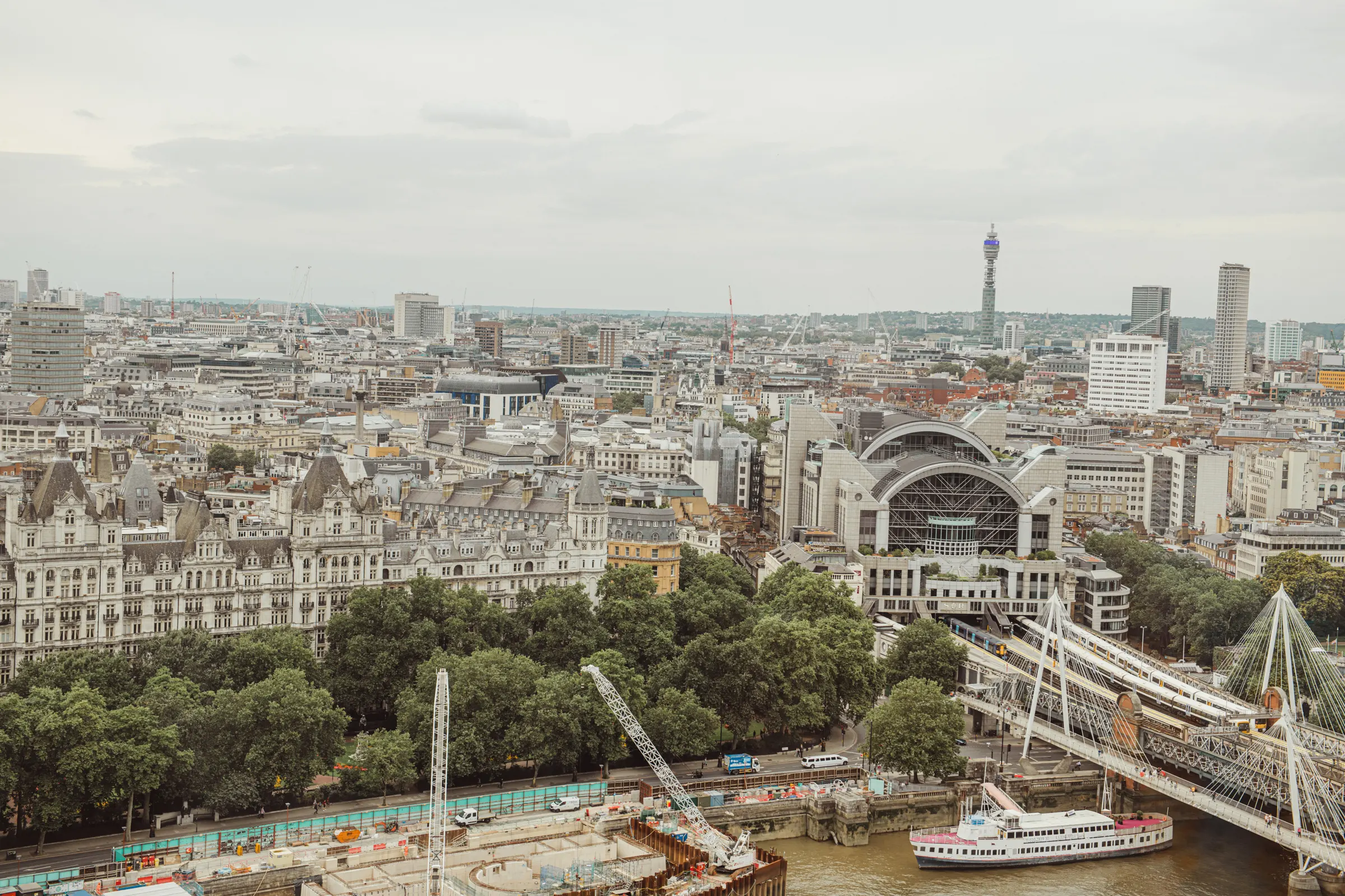 A Westminster elopement at Corinthia Hotel and the London Eye