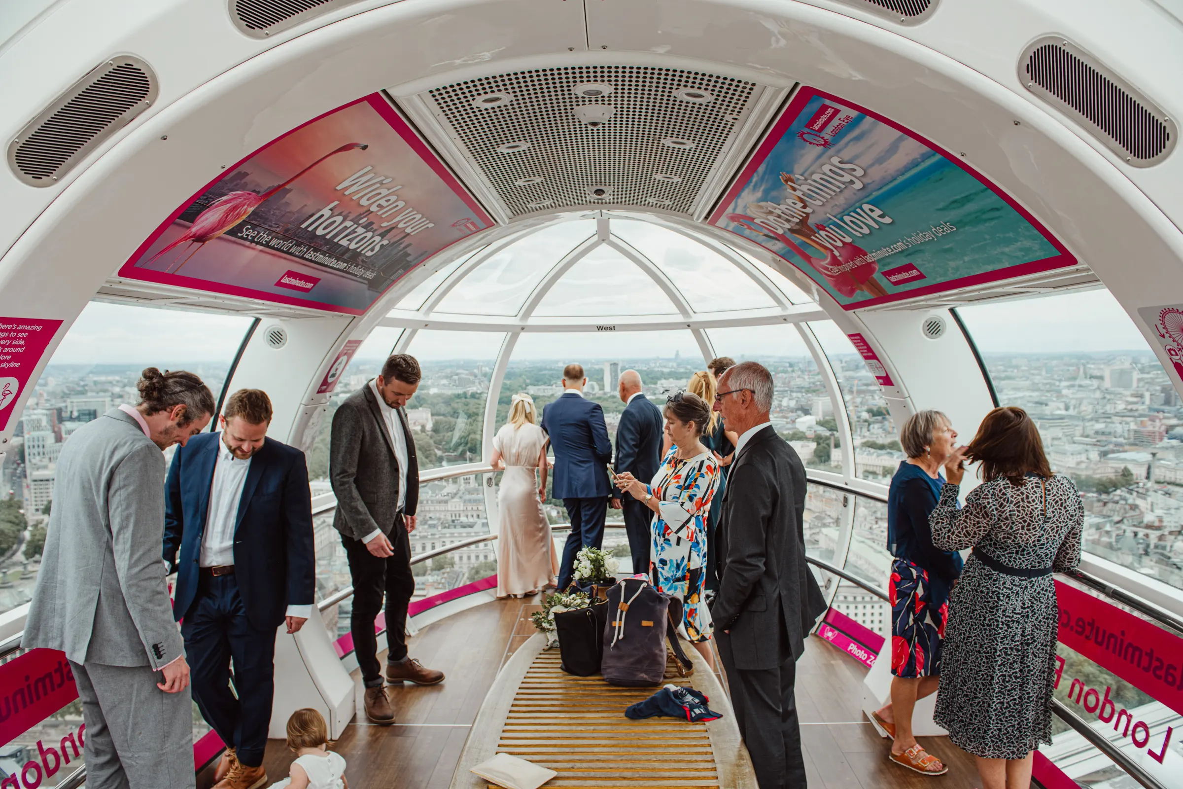 A Westminster elopement at Corinthia Hotel and the London Eye