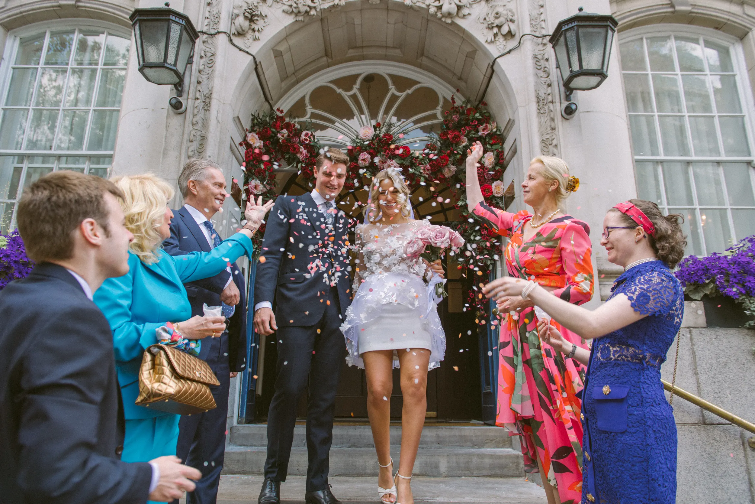 Chelsea Town Hall London registry wedding photographer