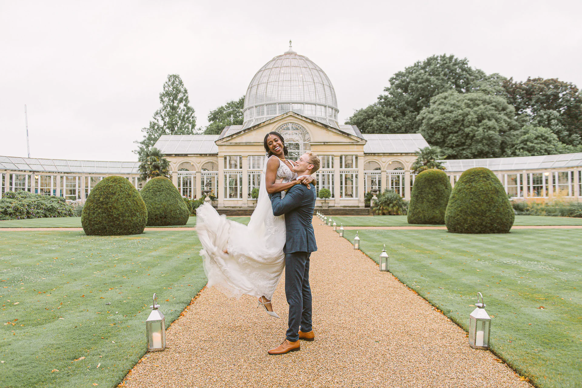 Syon Park London wedding photographer elegant portrait