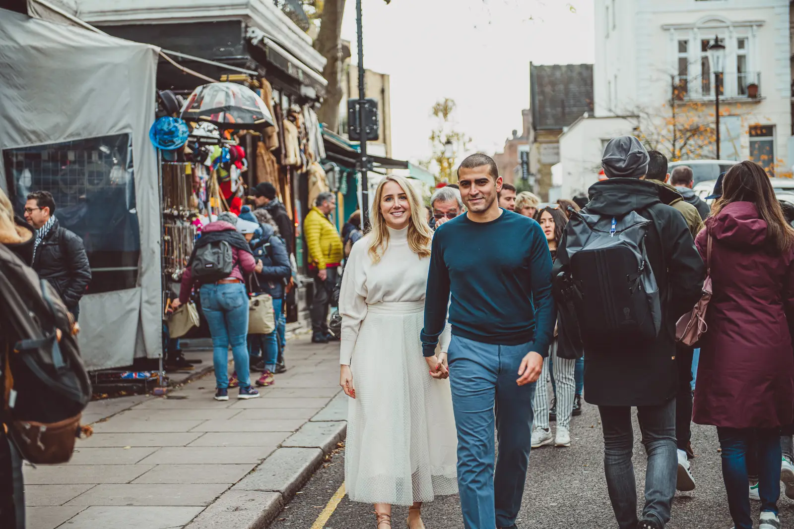 Erin and Khalid’s Notting Hill pre-wedding, photograph 8 by Janis Ratnieks